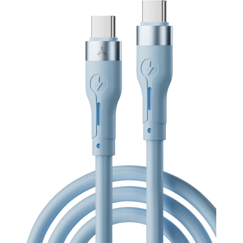 Кабель Accesstyle CC30-S100 Type-C-Type-C Blue Кабель Accesstyle CC30-S100 Type-C-Type-C Blue