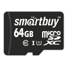 Флэш-карты SmartBuy micro SDXC 64GB Class 10 (без адапт)