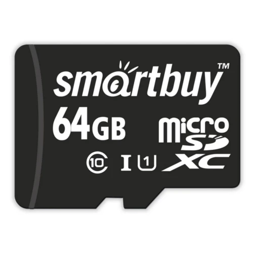 Флэш-карты SmartBuy micro SDXC 64GB Class 10 (без адапт)