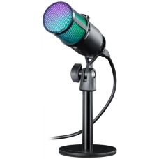Микрофон игр стрим Defender Glow GMC 400 1.3m (64640)