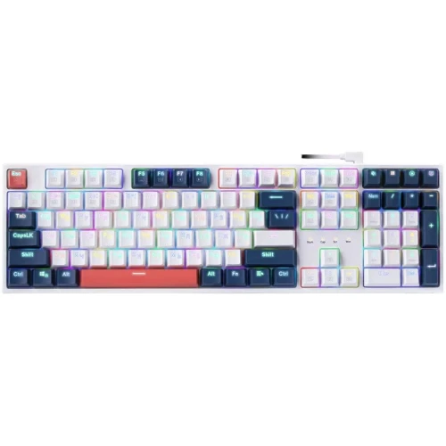 Клав игр Redragon Whisper механич, RGB, бел-син-оранж,(71964) Клав игр Redragon Whisper механич, RGB, бел-син-оранж,(71964)