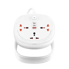 Сетевой фильтр Moxom MX-ST27 3USB*3 розетки 2m white