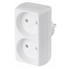 Сетевой разветвитель Buro BU-PS2-W (2 розетки) белый