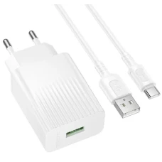 СЗУ Borofone BAS72A Type-C 18W 3.0A white