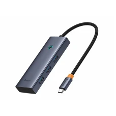 USB Hub Baseus UltraJoy Series 5в1 USB-C - HDMI4K 30Hz*1+USB3.0*3+PD*1 grey