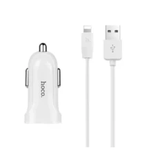 АЗУ Hoco Z2 1.5A+Lightning cable white