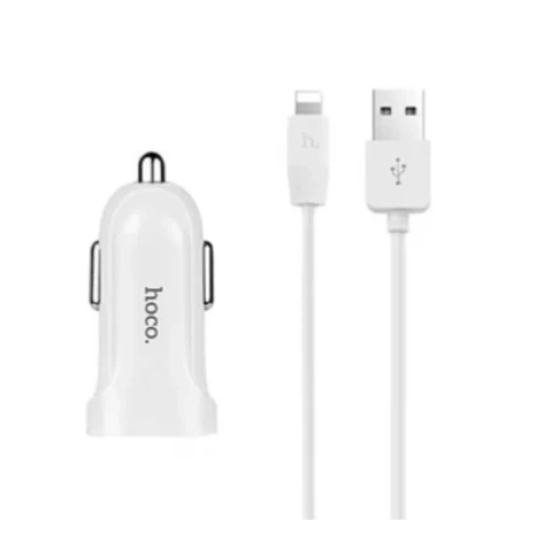 АЗУ Hoco Z2 1.5A+Lightning cable white
