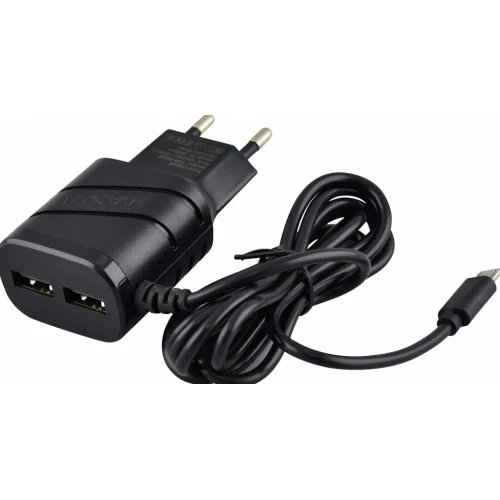 СЗУ Maxvi TCM-200TB 2A Type-C 2USB