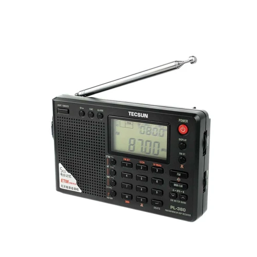 Радиоприемник переносной Tecsun PL-380 black