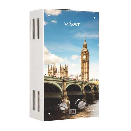 Газовый водонагреватель Vivat GLS 20-10 Z NG (Лондон)