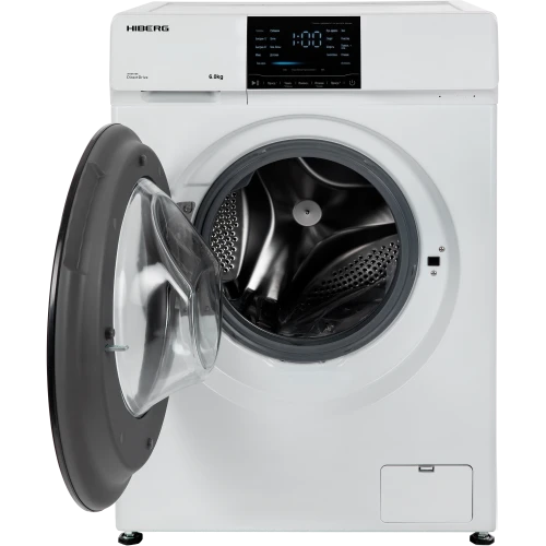 Стиральная машина Hiberg i-DDQ6-612 W (6кг/инвертор) Стиральная машина Hiberg i-DDQ6-612 W (6кг/инвертор)