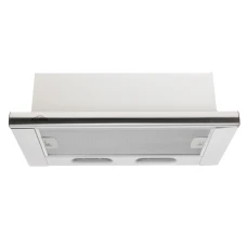 Встраиваемая вытяжка Elikor Интегра 60П-400-В2Л белый/нерж (Телескопическая,куб.м/ч 400)