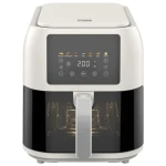 Аэрогриль Hyundai HYF-9083 сливочный/черный