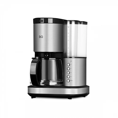Кофеварка BQ CM7002 Стальной/Черный (750Вт.1.25л.)
