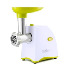 Мясорубка Kitfort KT-2111-2 белый/салатовый (800Вт)