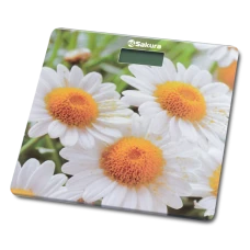 Весы напольные Sakura SA-5072CM ромашки