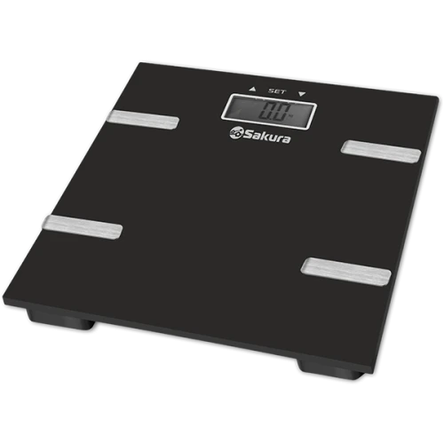Весы напольные Sakura SA-5073BK черный