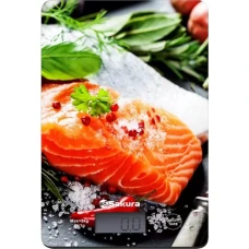 Весы кухонные Sakura SA-6075F рыба