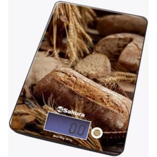 Весы кухонные Sakura SA-6075BR хлеб