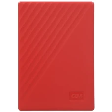 HDD WD USB 3.0 4TB WDBPKJ0040BRD-WESN My Passport 2.5" красный