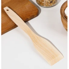 Лопатка деревянная 245×45×4мм «Берёза люкс» 1779850