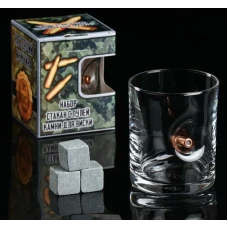 Набор «Непробиваемый.Военный» с пулей и камнями 250мл