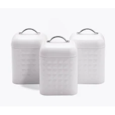 Набор из 3-х ёмкостей Maestro MR-1676-3S-white