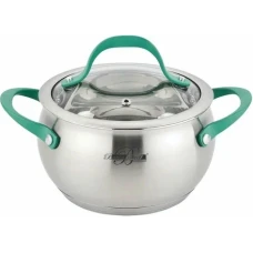 Кастрюля BartonSteel 4.5л 2017-22 green