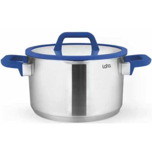 Кастрюля LARA LR02-791 Сапфир 2,7л