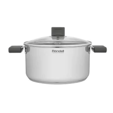 Кастрюля Rondell Quadro RDS-1597 с/кр 24см 5.1л