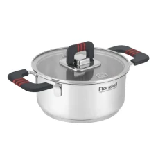 Кастрюля Rondell Stripes RDS-1636 с/кр 16см 1.2л