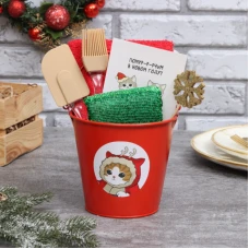Новогодний подарочный набор Доляна «New Year's cats» 10583444