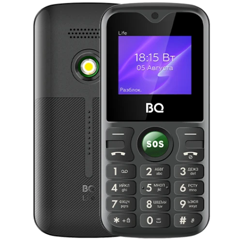 Моб. телефон BQ 1853 Life Black-Green