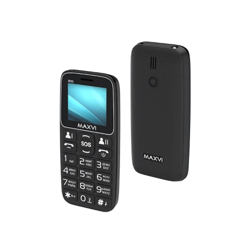Моб.телефон Maxvi B110 Black